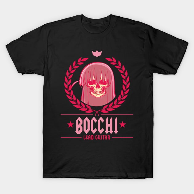 BOCCHI THE ROCK!: BOCCHI LEAD GUITAR T-Shirt by FunGangStore